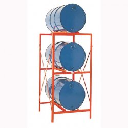 3 Drum Storage Rack