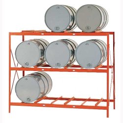 9 Drum Storage Rack