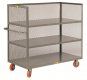 3-Sided Shelf Trucks - Mesh Sides