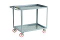 Welded Service Cart w/Perforated Deck