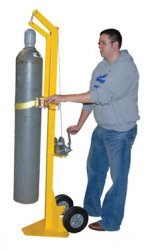 Cylinder Lifter - Rubber Wheels